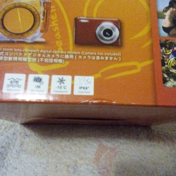 Brand New Seashell Universal Water Proof Camera Case Black/Onyx Model SS-1 - Picture 12 of 16